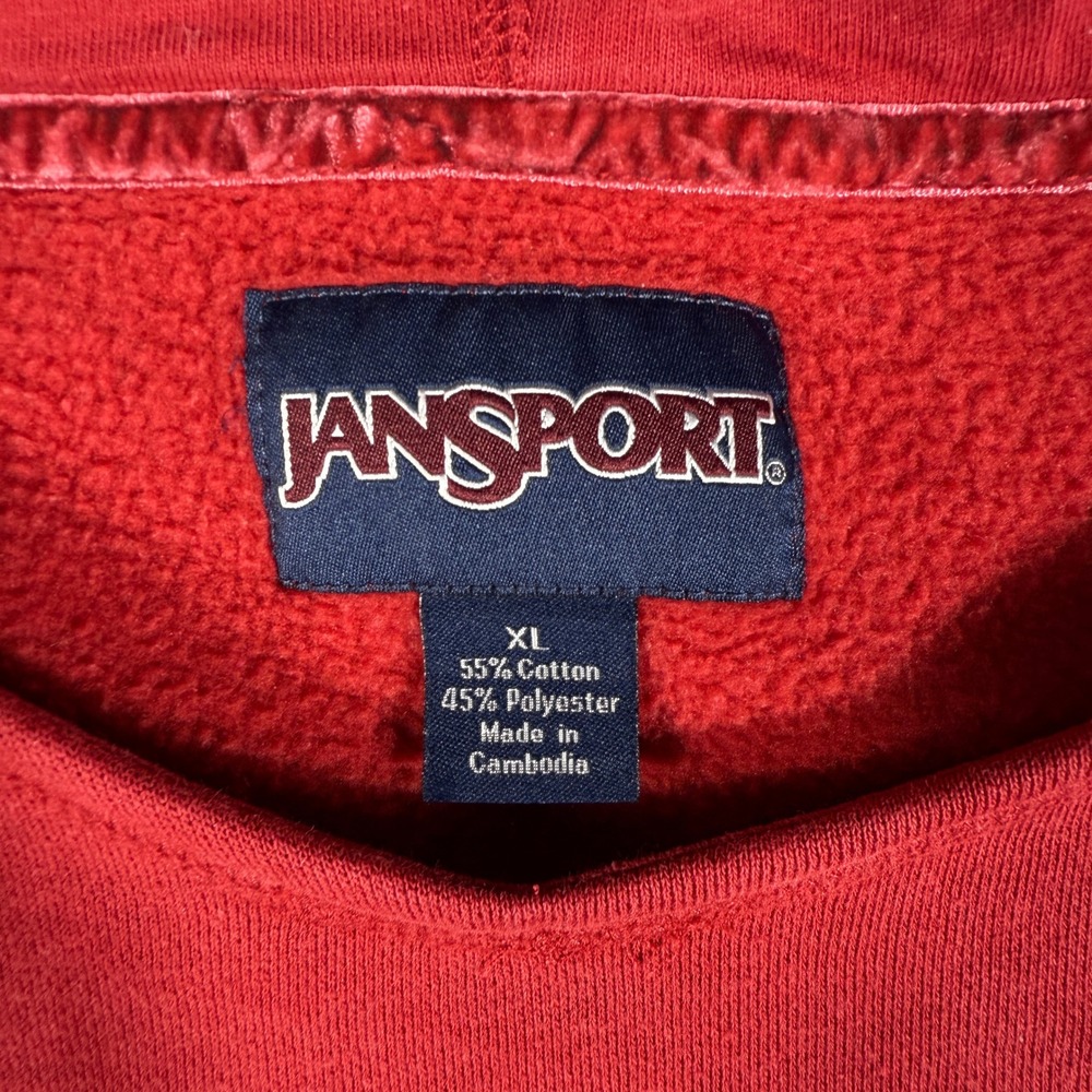 Cornell University Hoodie Adult XL Red Jansport Sweatshirt NCAA College - Picture 3 of 7